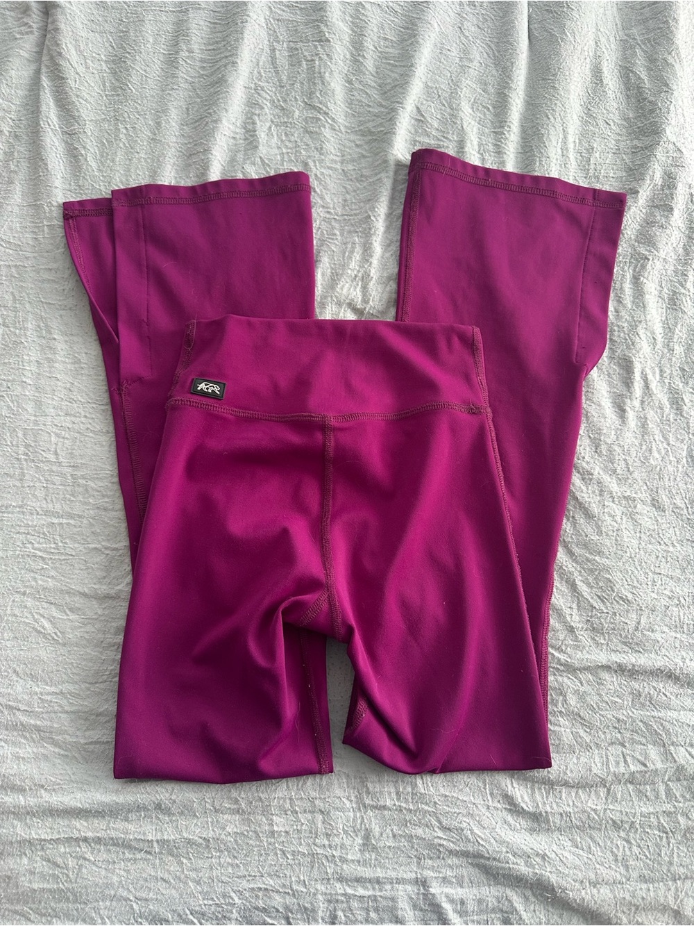 Tiger Friday Fuchsia Dance Flare Leggings Kids